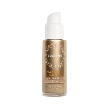 LUMENE VEGAN NATURAL GLOW Флуид фон дьо тен SPF20 цвят 4 Tan 30 мл