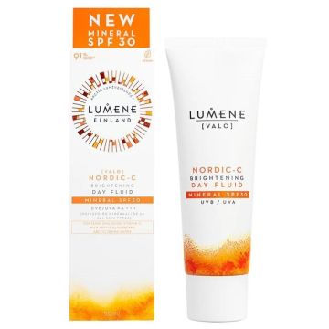 LUMENE VALO Защитен озаряващ крем с минерален филтър SPF30 50 мл