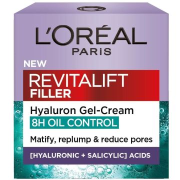 L’Oreal Revitalift Filler Oil Control Дневен крем за лице 50 мл