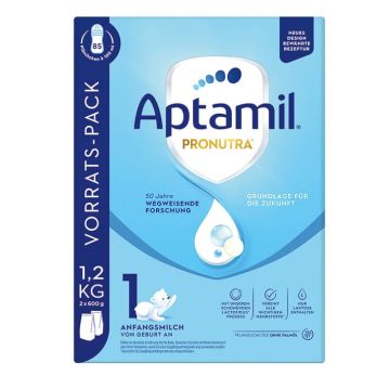 Aptamil Pronutrа 1 Адаптирано мляко за кърмачета 0-6 м  1200 гр