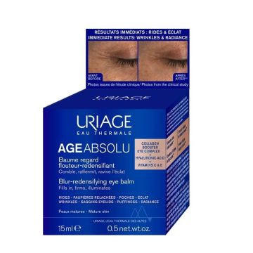 Uriage Age Absolu Изглаждащ и уплътняващ околоочен балсам 15 мл
