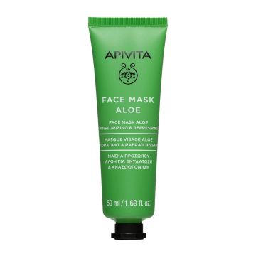 Apivita Express Beauty Хидратираща маска за лице с алое 50 мл