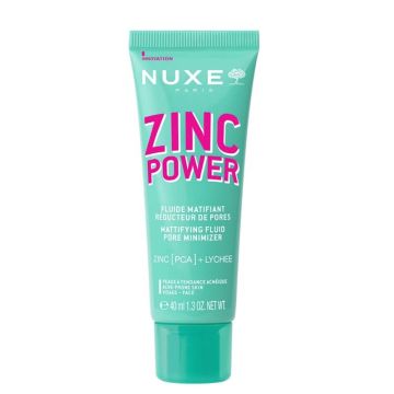 Nuxe Zinc Power Матиращ флуид минимизиращ порите 40 мл