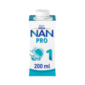 Nestle NAN Optipro 1 HM-O Адаптирано мляко за кърмачета 0-6М 200 мл