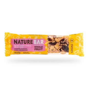 Барче Nature bar с червени боровинки и ядки 40 гр