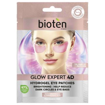 Bioten Glow Expert 4D Пач маска за очи х 1 чифт