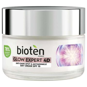 Bioten Glow Expert 4D Дневен крем за лице SPF15 50 мл