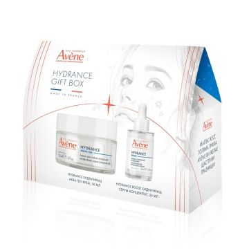 BOX Avene Hydrance Boost Хидратиращ серум-концентрат за лице 30 мл + Хидратиращ аква гел-крем 50 мл Комплект
