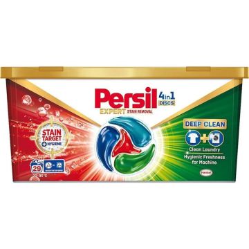 Persil Discs Expert Stain Removal XL Капсули за пране за премахване на петна 4 в 1 х 29 бр