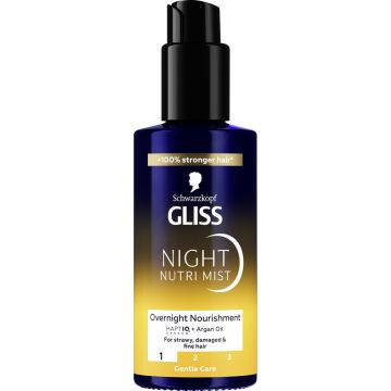 Gliss Night Elixir Нощен олио-мист за коса 100 мл