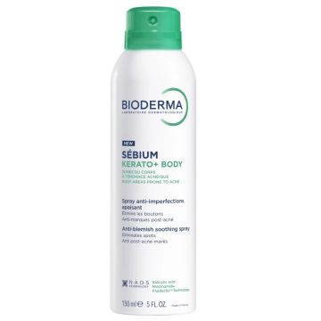 Bioderma Sebium Kerato+ Body Спрей за тяло 3 в 1 150 мл