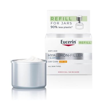 Eucerin Hyaluron-Filler Дневен крем за всеки тип кожа SPF30 50 мл Пълнител