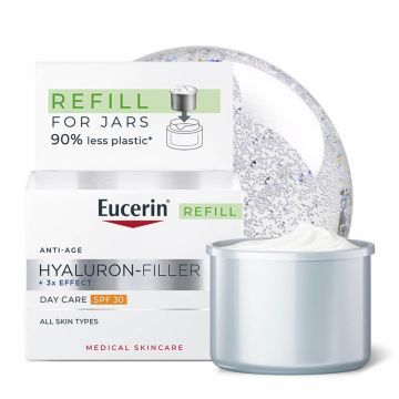 Eucerin Hyaluron-Filler Дневен крем за всеки тип кожа SPF30 50 мл Пълнител
