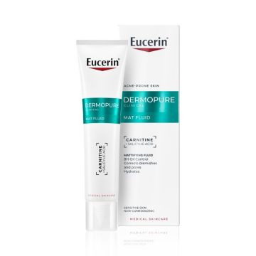 Eucerin DermoPure Clinical Матиращ флуид за лице 40 мл