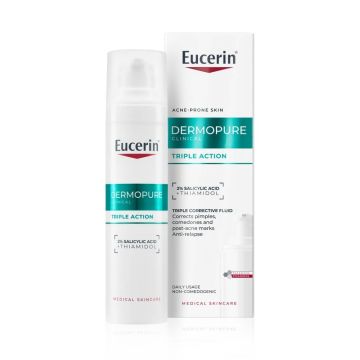 Eucerin DermoPure Clinical Коригиращ флуид с тройно действие 40 мл