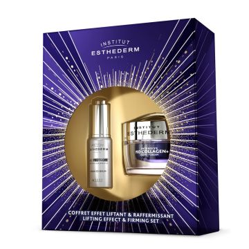 Esthederm Intensive Pro-Collagen+ Крем за лице 50 мл + Esthederm Age Proteom Серум за лице за забавяне на стареенето 15 мл Комплект