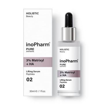 Inopharm Pure elements Серум за лице с Matrixyl 3000 и хиалуронова киселина 30 мл