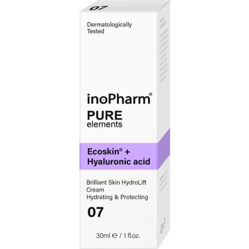 InoPharm Pure еlements Крем за лице с пробиотичен комплекс и хиалуронова киселина 30 мл
