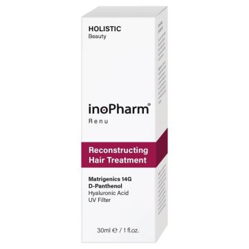 InoPharm Renu Reconstructing Възстановяващ серум за увредена и третирана коса 30 мл
