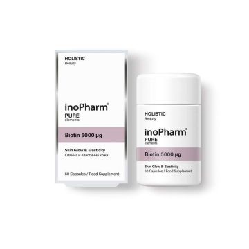 InoPharm Биотин 5000 μg х 60 капсули