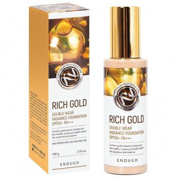 Enough Premium Rich Gold Double Wear 13 Фон дьо тен SPF50+ 100 г