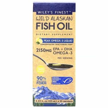 Wiley's Finest Рибено масло Омега-3 125 мл