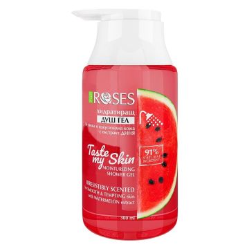 Agiva Roses Test my skin Натурален душ гел диня 300 мл
