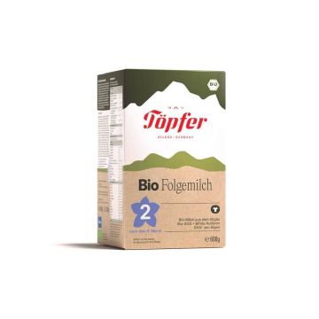 Topfer Lactana Bio 2 Преходно адаптирано мляко 6M+ 600 г