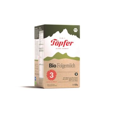 Topfer Lactana Bio 3 Преходно адаптирано мляко 10M+ 600 г