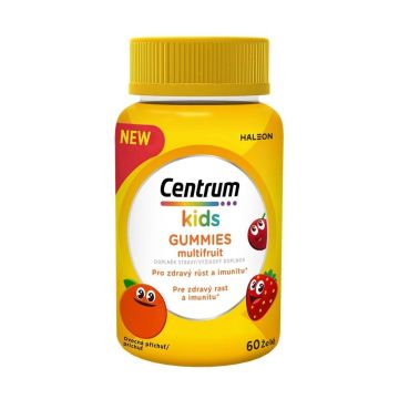 Centrum Kids Gummies Multifruit Витамини за деца х 60 желирани таблетки