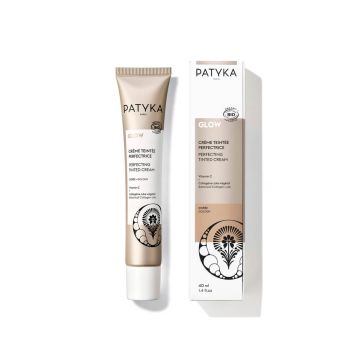 Patyka Glow Усъвършенстващ тониран крем за лице - златист нюанс 40 мл