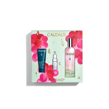 Caudalie Еликсир за красота 100 мл + Vinoperfect Озаряващ серум 10 мл + Мигновена детокс маска 15 мл Комплект