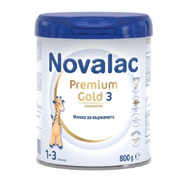 Novalac Premium gold 3 Адаптирано мляко за кърмачета 12М+ 800 гр Medis