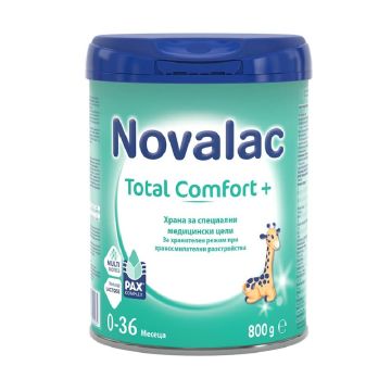 Novalac Total Comfort+ при колики и регургитация 0М+ 800 гр Medis