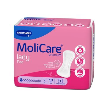 Hartmann MoliCare Lady Подложки за жени 1 капка х 12 бр
