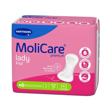 Hartmann MoliCare Lady Подложки за жени 2 капки х 12 бр