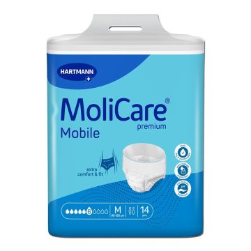 Hartmann MoliCare Mobile Памперс гащи за възрастни размер 6 капки М х 14 бр