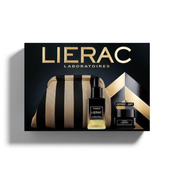Lierac Premium Серум против стареене 30 мл + Lierac Premium Околоочен крем 20 мл + Подарък: несесер Комплект