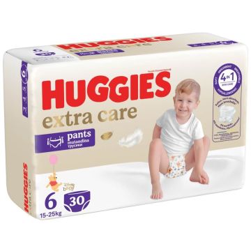 Huggies Extra Care Pants Пелени гащи 6 15-25 кг х 30 бр