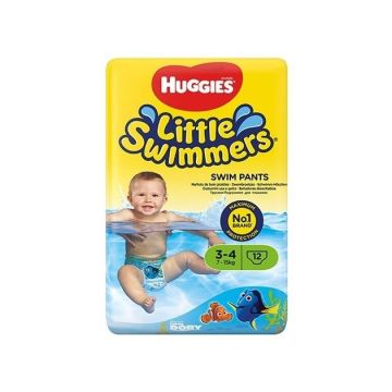 Huggies Little Swimmers 3-4 (7-15 кг) х 12 бр