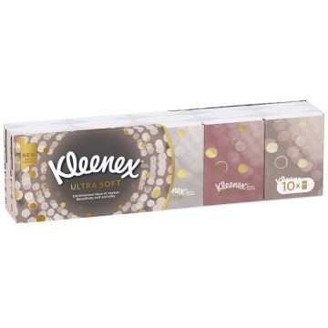 Kleenex Ultra Soft Носни кърпи мини 10 бр х 7 пакета