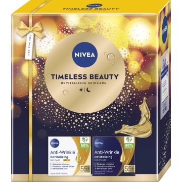 Nivea Xmas'25 Face Care Timeless Beauty Revitalizing Промо комплект