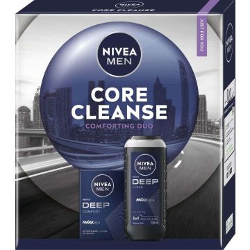 Nivea Men Xmas'25 Core Cleanse Comforting Duo Промо комплект