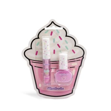 Martinelia Лак + Гланц за устни Комплект