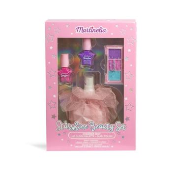 Martinelia Лак + Гланц за устни + Тоалетна вода Комплект