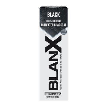 BlanX Black Паста за зъби с активен въглен 75 мл