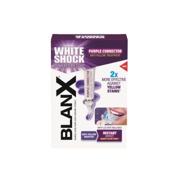 BlanX White Shock Purple Система за след миене на зъбите против жълти петна