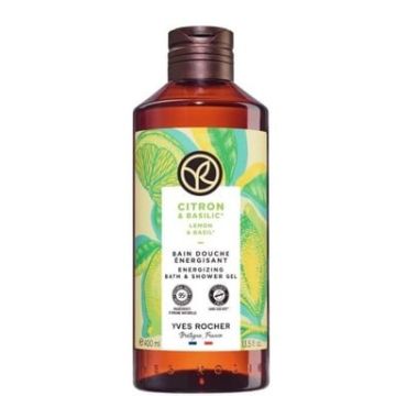 Yves Rocher Bain Nature Душ гел лимон и босилек 400 мл
