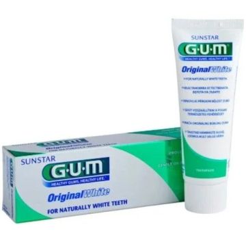 GUM Original White Избелваща паста за зъби 75 мл