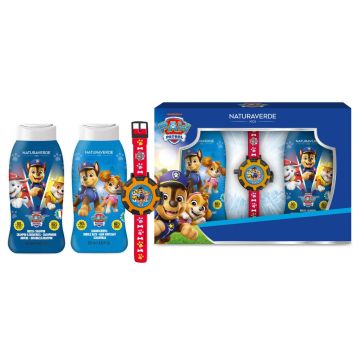 Naturaverde Paw Patrol Коледа 2025 Душ гел 250 мл + Шампоан 250 мл + Протектор за китка Комплект